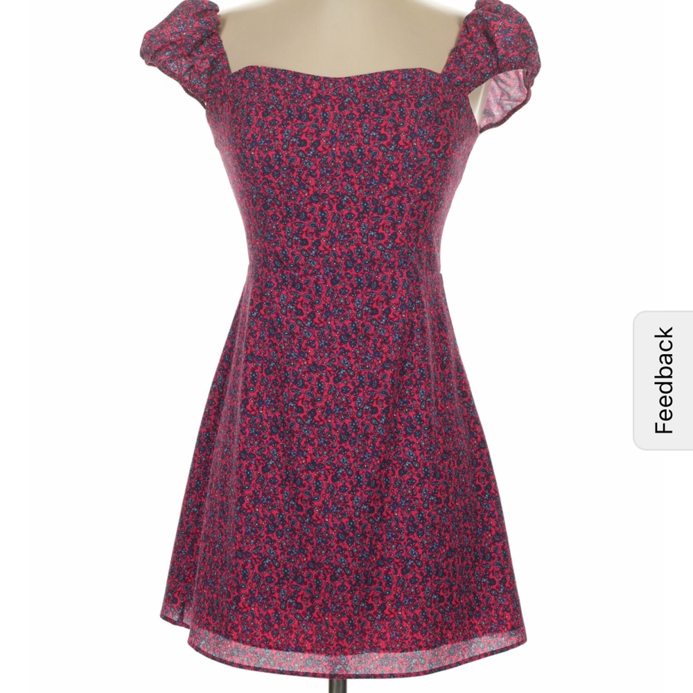 French connection floral dress size 8